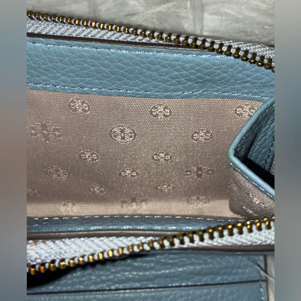 Tory Burch Britten‎ Textured Leather Mini Wallet